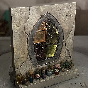 Онлайн-курс Светлый дом &mdash; домик из коробки своими руками - Фотография интерьере 10