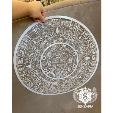 Трафарет - Календарь Майя