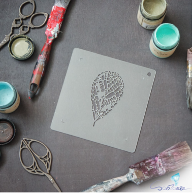 Трафарет - Скелетик