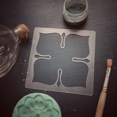 Трафарет - Берта